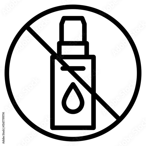 No e-cigarette sign indicating vaping prohibition in public areas