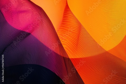 Vibrant Color Visual of Gradient Grainy Gradient Shape Collection Style