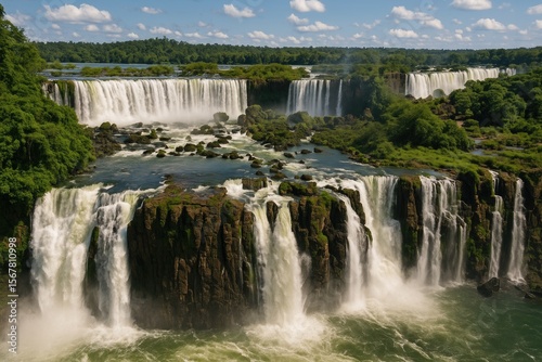 Spectacular Cascades of Iguacu