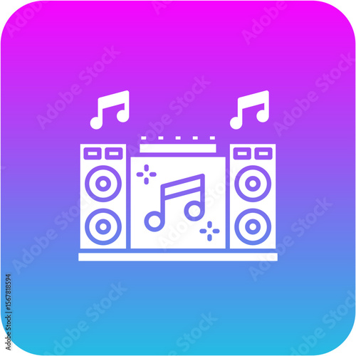 Dj booth Icon
