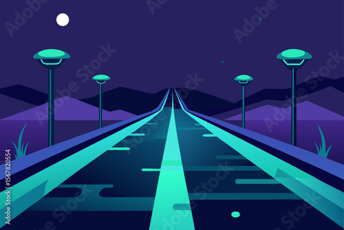 road to the night