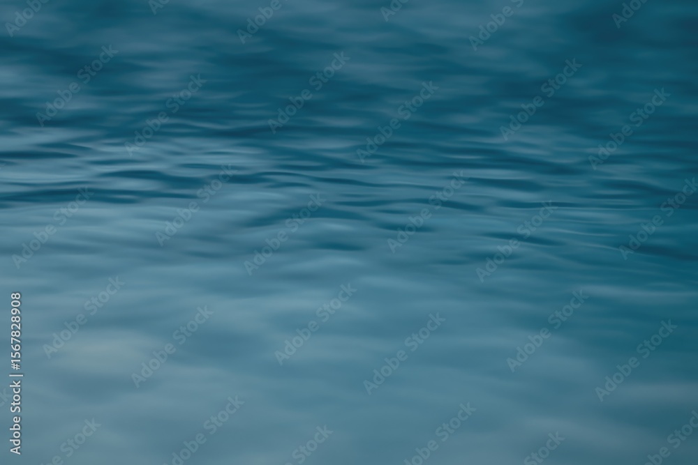 Naklejka premium Abstract Water Surface with Blurred Background