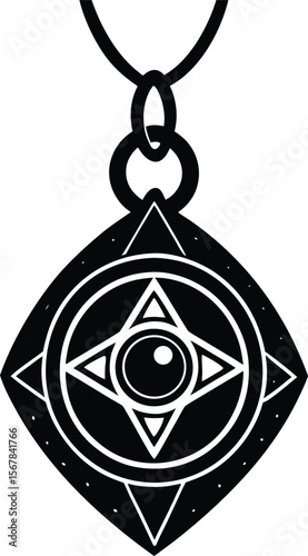 amulet on white background.eps