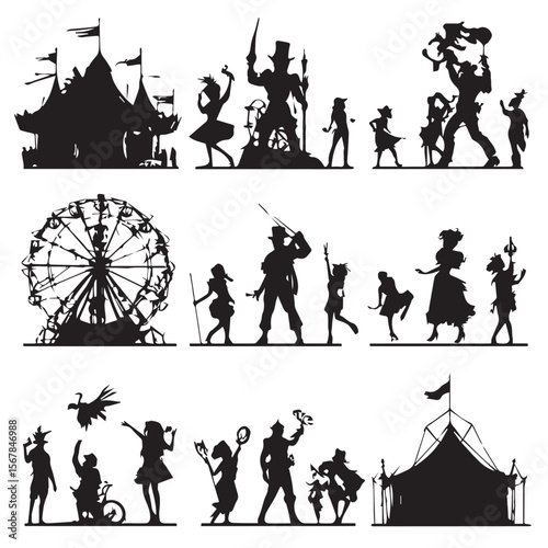 carnival silhouette