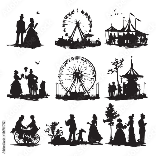 carnival silhouette