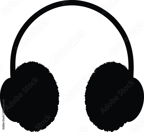 earmuffs on white background.eps