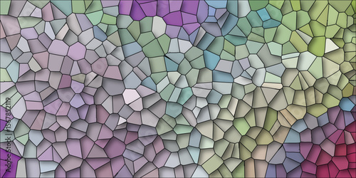 Abstract mosaic texture with soft pastel hues a colorful geometric background for design projects and decorative applications