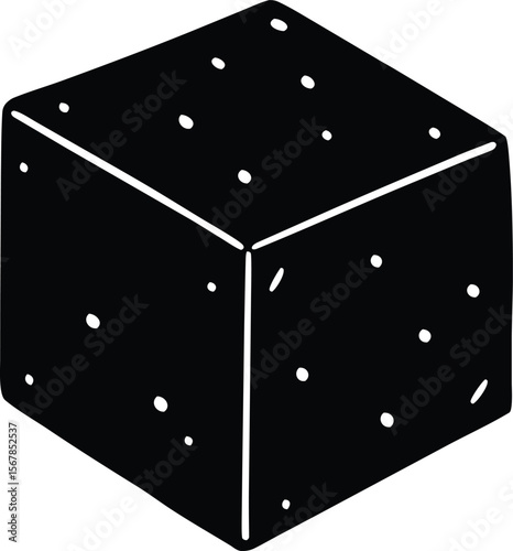 feta cheese on white background.eps