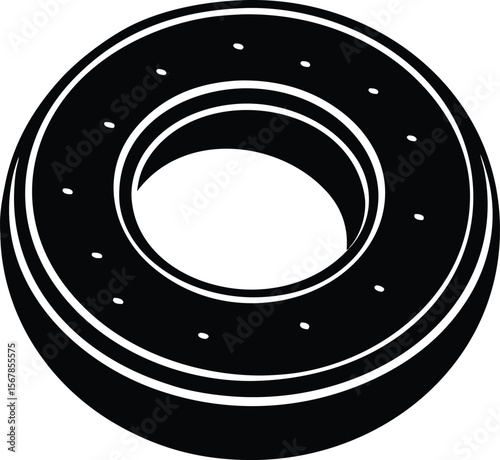 grommet on white background.eps