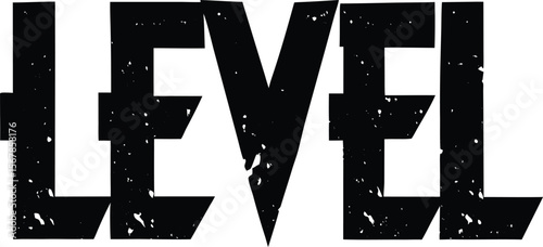 level on white background.eps