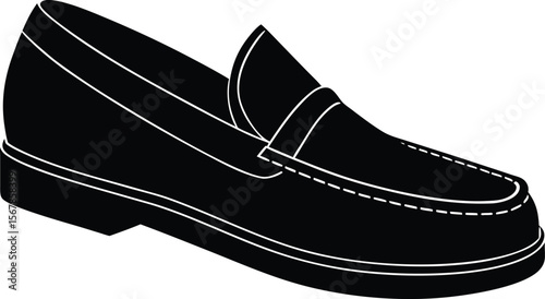 loafer on white background.eps