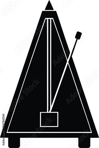 metronome on white background.eps