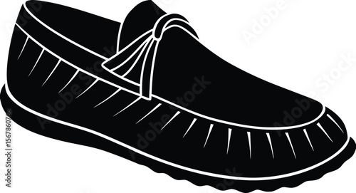 moccasin on white background.eps
