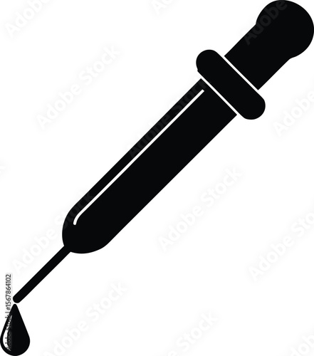 pipette on white background.eps