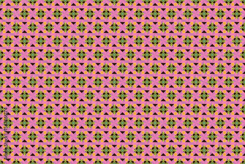 Geometric ethnic pattern seamless design for background, wallpaper, fabric, textile.