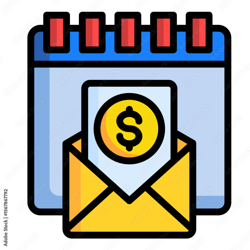 Annual Package Icon Element For Design Annual Package Icon Element For Design