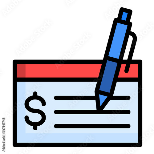 Paycheck  Icon Element For Design