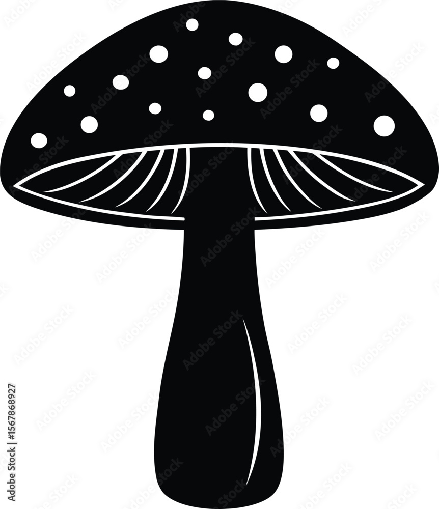 shiitake mushroom on white background.eps shiitake mushroom on white background.eps