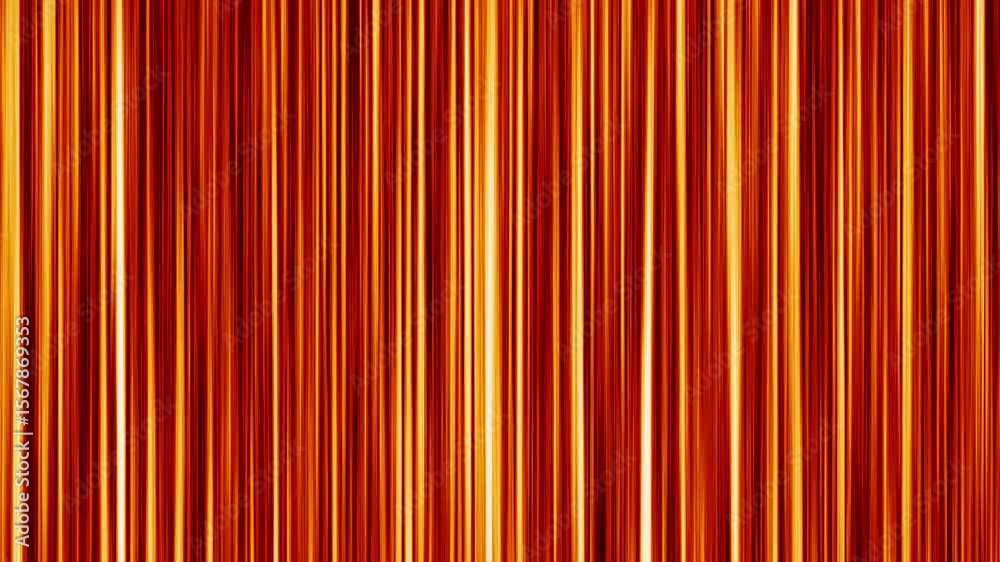 Orange Vertical Lines Animation Loop