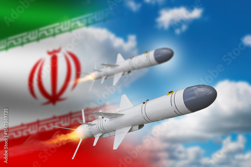 Military rockets with iran ...
