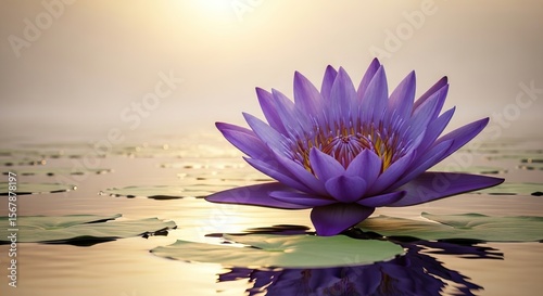 purple lotus in the pond ulra realistic 4k walpaper for dex top