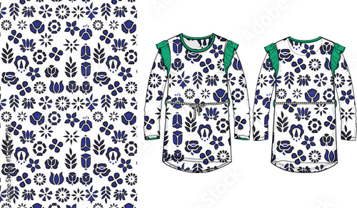 print ready seamless pattern design for cloths
