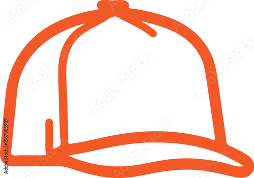 Cap simple icon. Vector ICON all icon Viktor