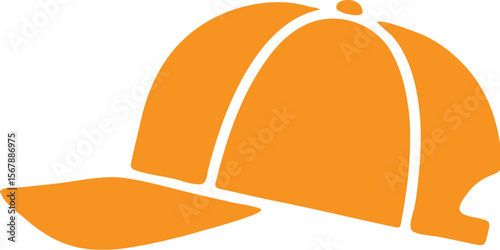 Cap simple icon. Vector ICON all icon Viktor