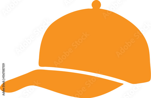 Cap simple icon. Vector ICON all icon Viktor