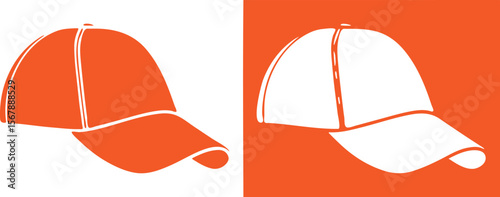 Cap simple icon. Vector ICON all icon Viktor