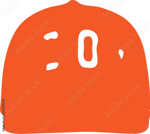 Cap  simple icon. Vector ICON all icon Viktor	