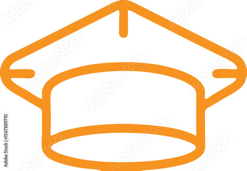 Cap  simple icon. Vector ICON all icon Viktor	