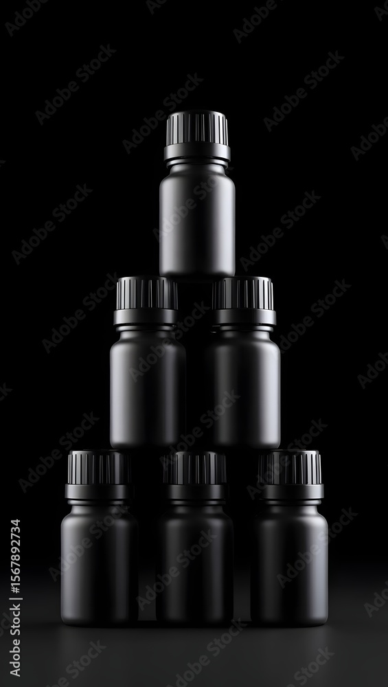 Black bottles dark background product photography medicine bottles pharmaceutical bottles design 91 Black bottles dark background product photography medicine bottles pharmaceutical bottles design 91
