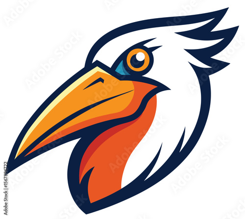 Gentleman Duck Avatar Vector