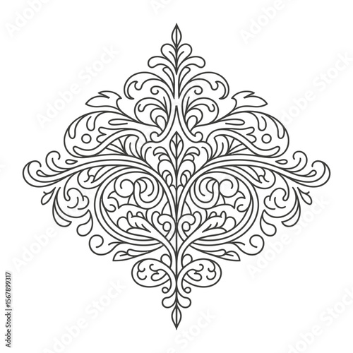 vector floral ornament