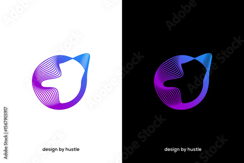 logo sound vibration music jazz model