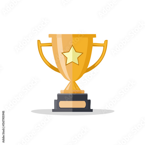 Trophy Isolated on a Transp...
