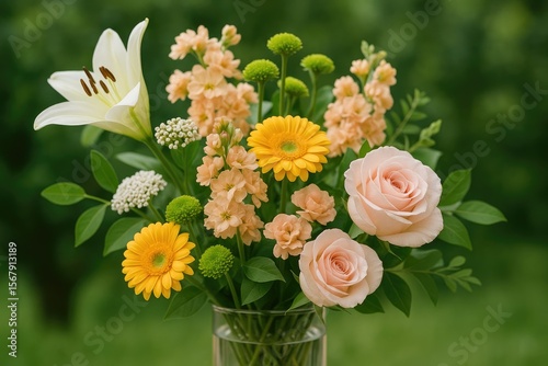 Wallpaper Mural Creative floral displays in decorative containers Torontodigital.ca