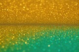 Sparkling gold backdrop with glitter effects