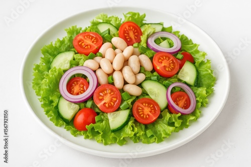 Wallpaper Mural Healthy mixed vegetable and bean salad recipe Torontodigital.ca