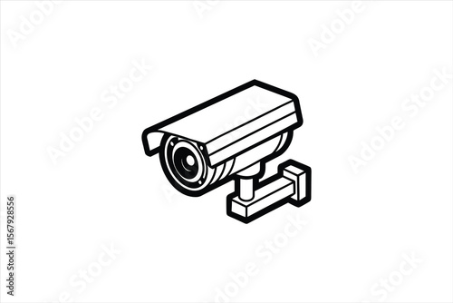 Security Camera Icon Outline