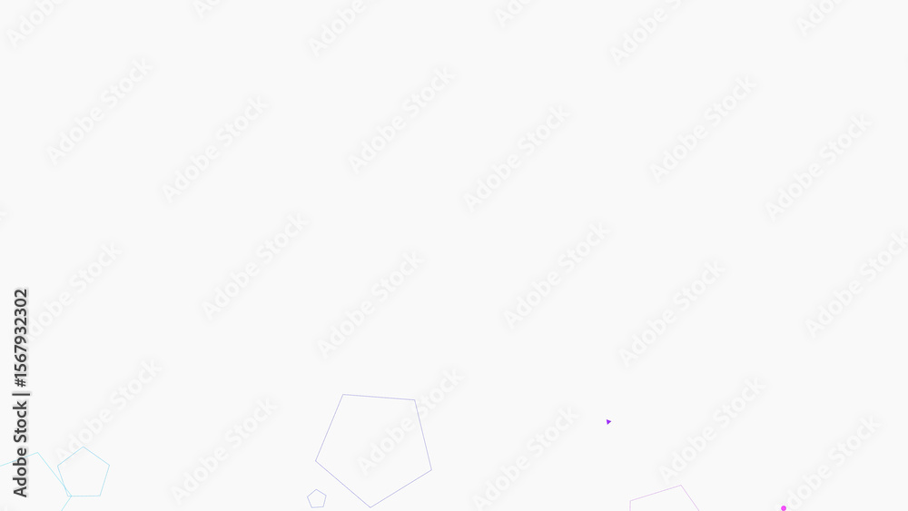 Obraz premium Clean white geometric background with copyspace