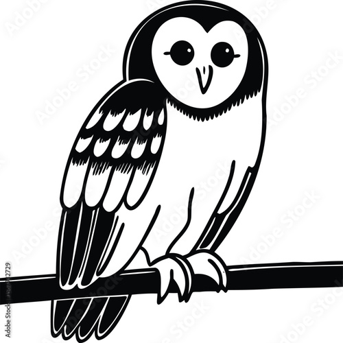Cute Owl Illustration