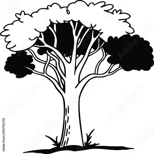 Stylized Tree Illustration