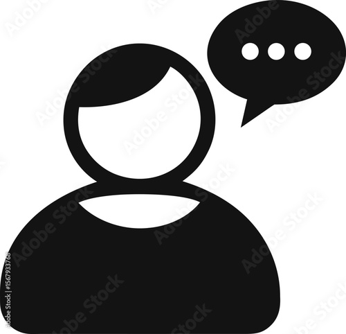 User Communication and Comment Icon