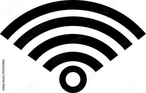 Wireless Connection Symbol Vector Illustration