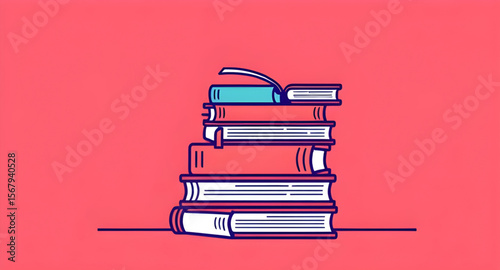 Stack of books, Pile of books, Books stack, Book tower, Education books, School books, Library books, Reading stack, Books illustration, Book bundle, Knowledge pile, Literature stack, Textbooks stack,