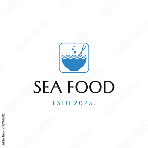 Seafood logo design restaurant fresh crab and shrimp logo for label product and seafood shop