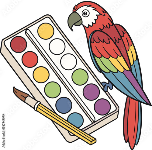 palette svg illustration