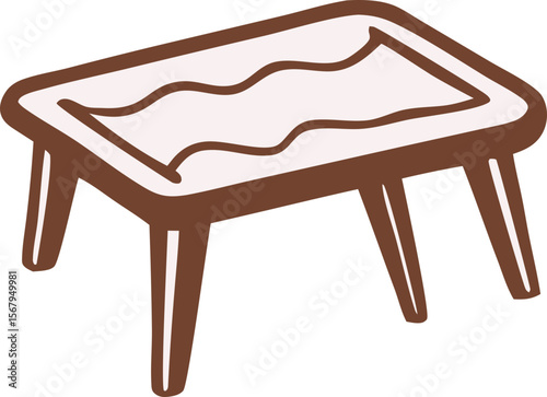 table illustration svg